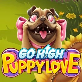 Go High Puppy Love casino game by RubyPlay – featured logo at Realz Casino