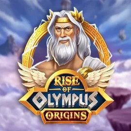 Slots logo of Rise of Olympus Origins from Play'n GO at Realz Casino