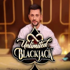 Unlimited Blackjack slot visual from Ezugi available on realzcasinoo.ca